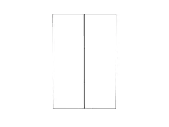 GoodHome Armoire de salle de bains faible profondeur effet chêne l.60 x H.90 x P.15 cm, Imandra