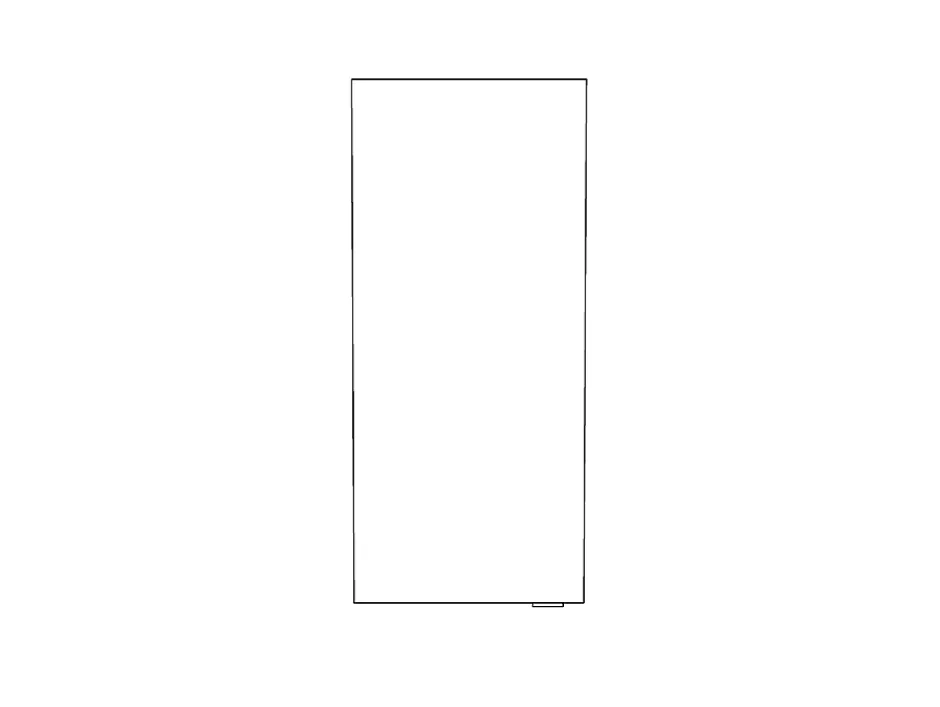 GoodHome Armoire de salle de bains faible profondeur effet chêne l.40 x H.90 x P.15 cm, Imandra* Meuble Wc|Colonne De Salle De Bains
