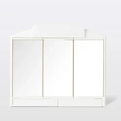 Cooke & Lewis Armoire de salle de bains Toeda miroir éclairant L. 58,6 x H. 51,2 x P. 14,2 cm* Armoire De Toilette