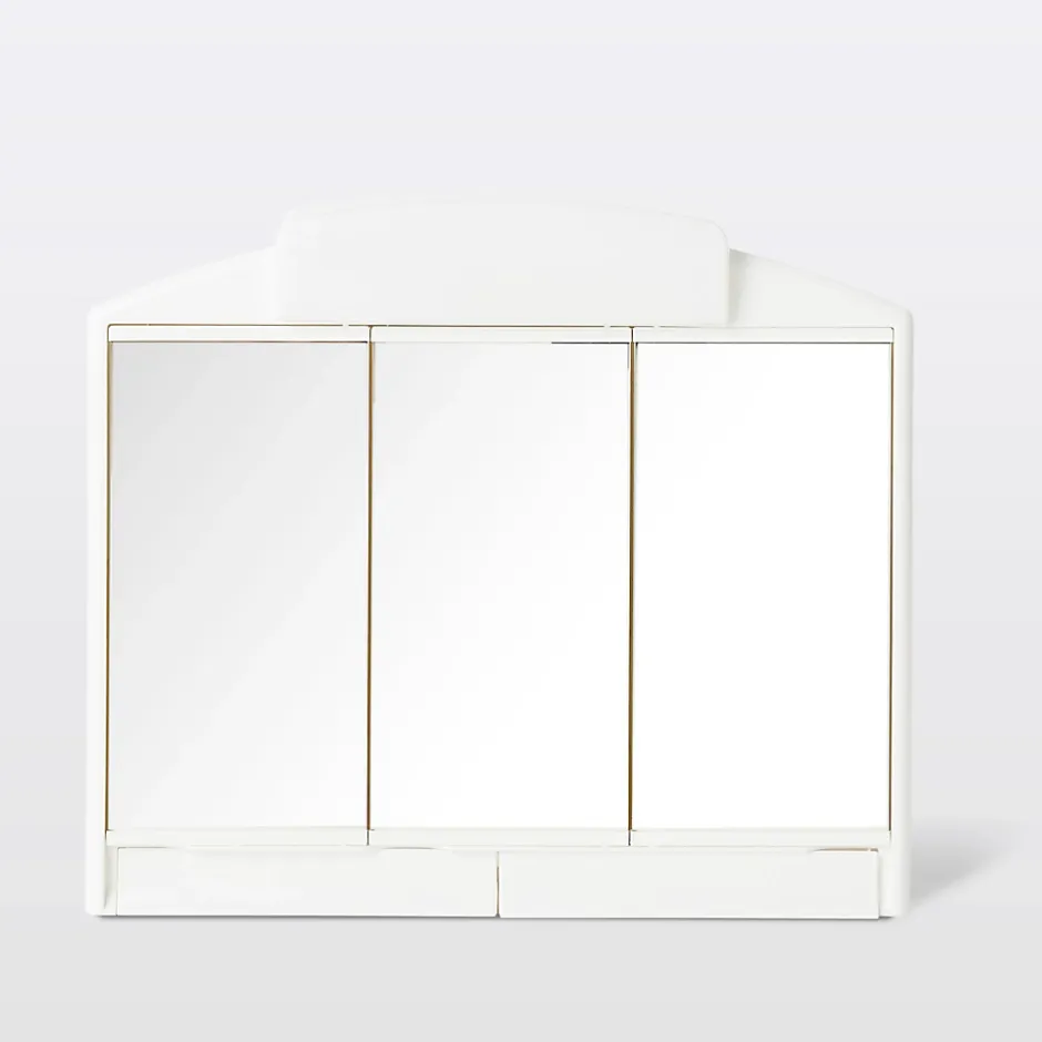 Cooke & Lewis Armoire de salle de bains Toeda miroir éclairant L. 58,6 x H. 51,2 x P. 14,2 cm* Armoire De Toilette