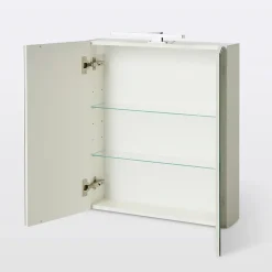 Cooke & Lewis Armoire de salle de bains Indra miroir éclairant L. 60 x H. 67 x P. 14,6 cm* Armoire De Toilette