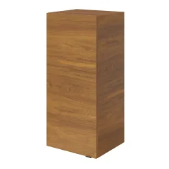 GoodHome Armoire de salle de bains effet noyer l.40 x H.90 x P.36 cm, Imandra