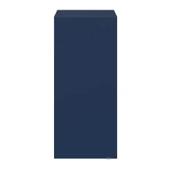 GoodHome Armoire de salle de bains bleu nuit mat l.40 x H.90 x P.36 cm, Imandra* Colonne De Salle De Bains|Meuble De Salle De Bains Faible Profondeur