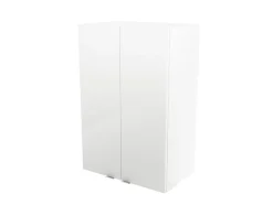GoodHome Armoire de salle de bains blanc brillant l.60 x H.90 x P.36 cm, Imandra* Armoire De Salle De Bains|Meuble De Salle De Bains Faible Profondeur