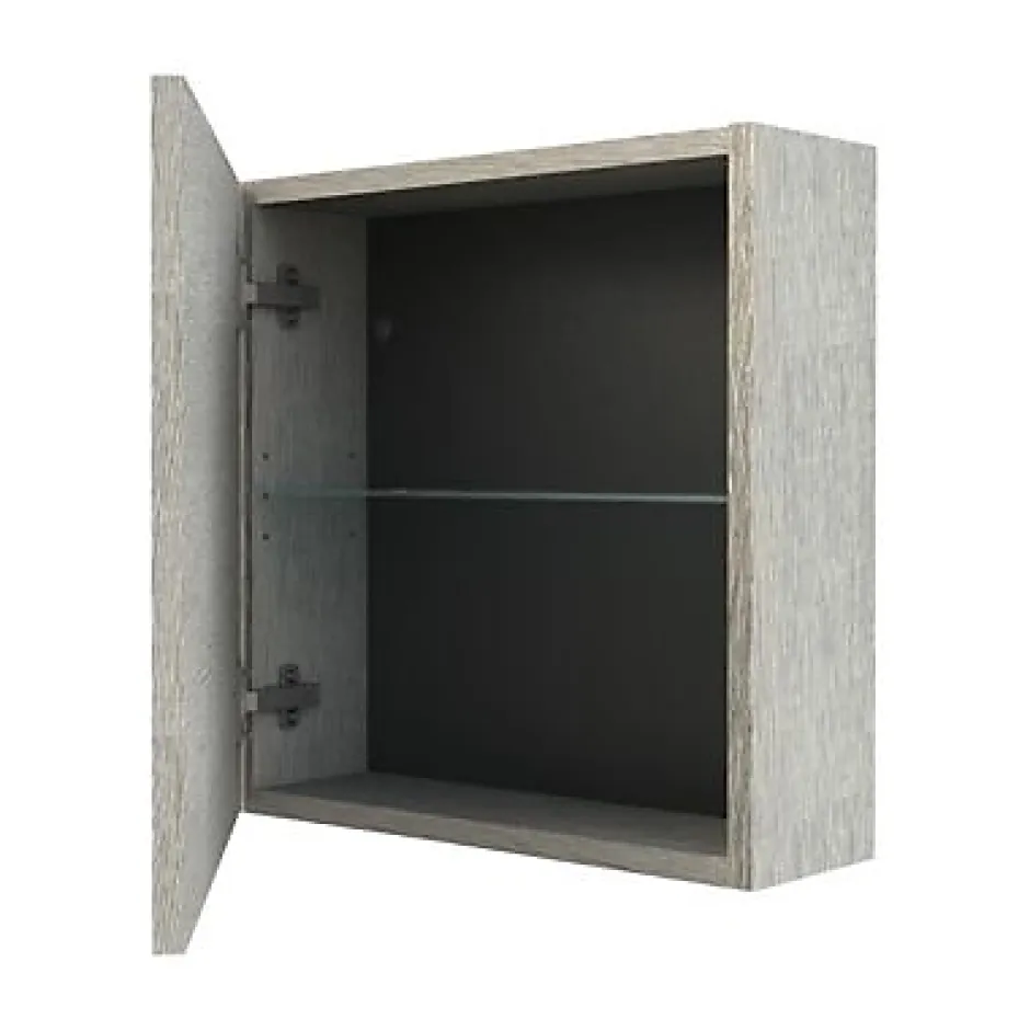 Cooke & Lewis Armoire de salle de bains effet chêne clair l.50 x H.50 x P.17 cm, Calao