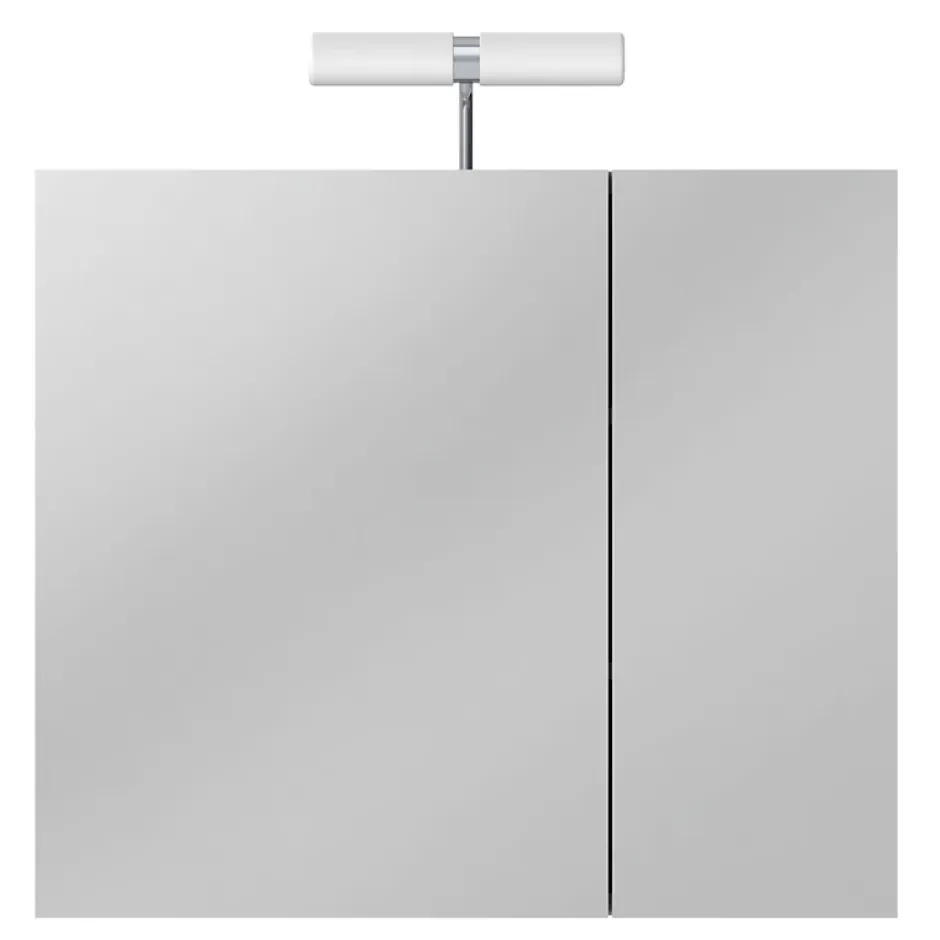 Planète Bain Armoire de toilette 60 cm éclairante Kle'o blanc mat* Armoire De Toilette