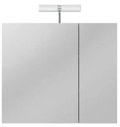 Planète Bain Armoire de toilette 60 cm éclairante Kle'o blanc mat* Armoire De Toilette