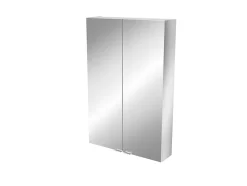 GoodHome Armoire de toilette avec miroir l.60 x H.90 x P.15 cm, Imandra