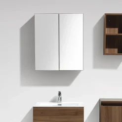 Stano Armoire de toilette bloc-miroir SIENA largeur 60 cm noyer