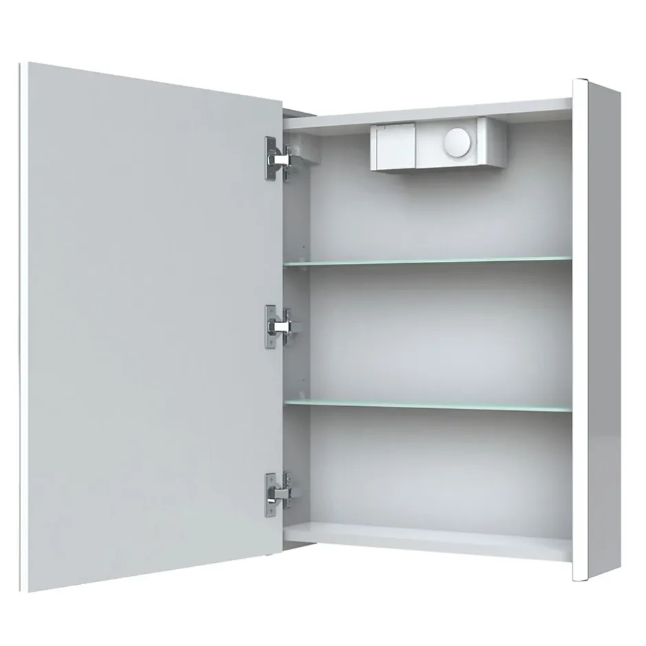 Planète Bain Armoire de toilette éclairante Stella 50 cm 1 porte* Armoire De Toilette