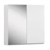 Mob-In Armoire de toilette 60cm double porte WILL blanc porte + miroir* Armoire De Toilette