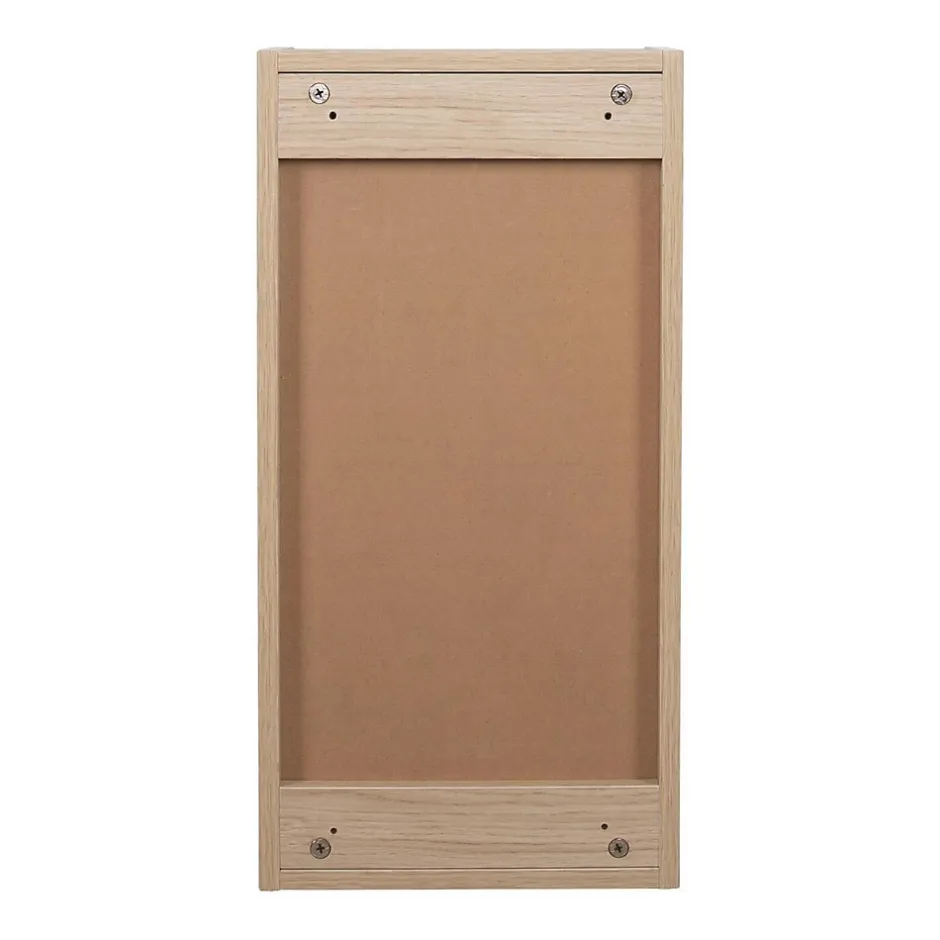 Mob-In Armoire de toilette 60cm double porte WILL décor chêne porte + miroir* Armoire De Toilette