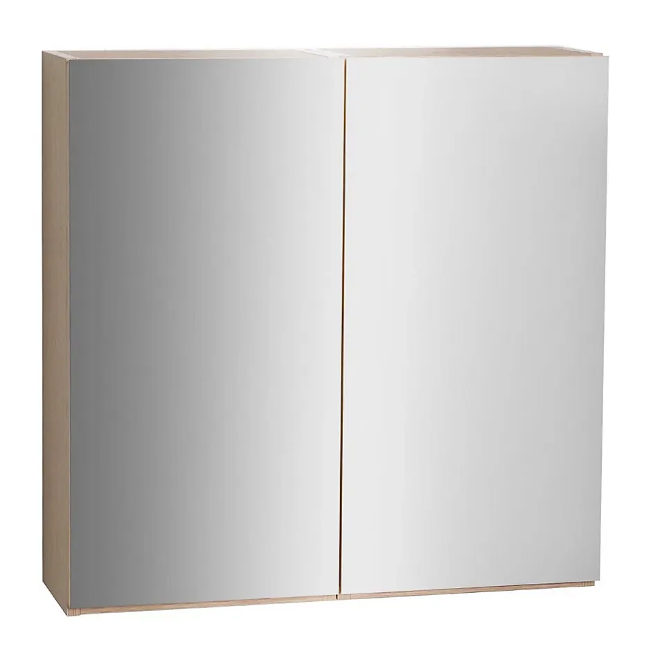 Mob-In Armoire de toilette 60cm double porte avec miroirs WILL* Armoire De Toilette