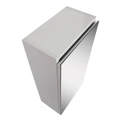 Mob-In Armoire de toilette d'angle avec miroir WILL* Meuble De Salle De Bains Faible Profondeur|Armoire De Toilette