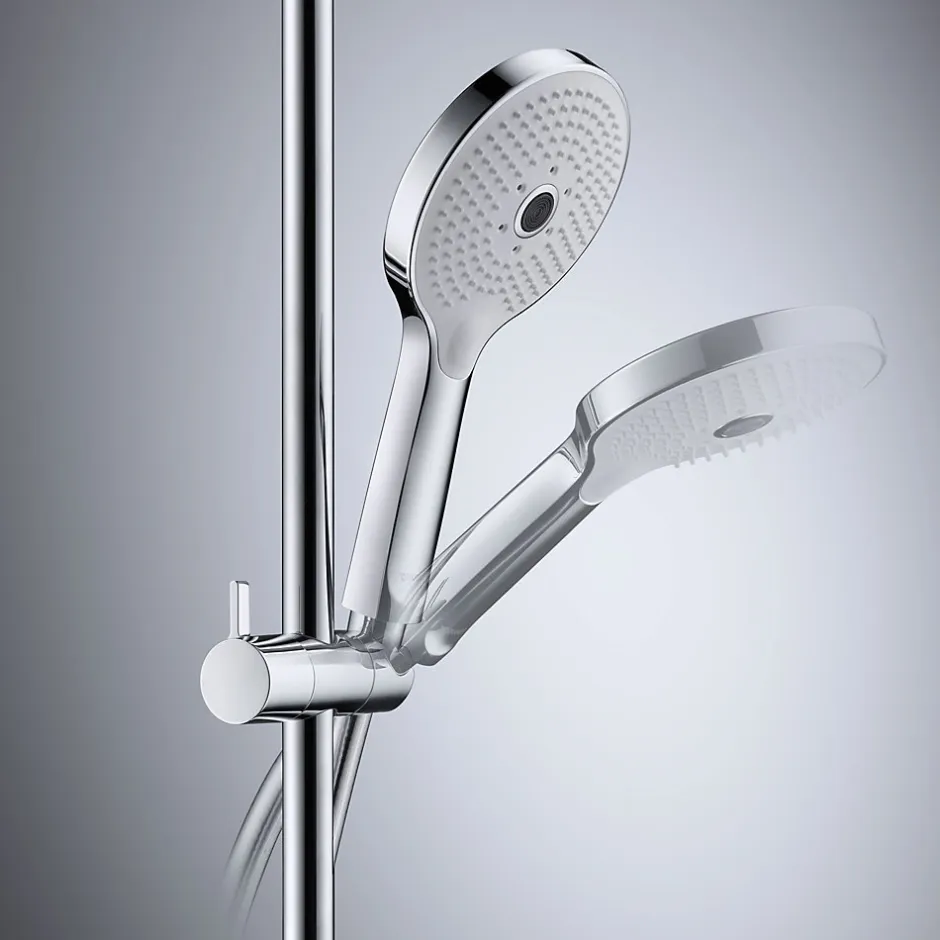 Duravit Armoire de toilette en aluminium 2 portes miroir avec éclairage LED pour salle de bain et toilette - 70x100x15cm - DURAPOINT