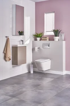 GoodHome Armoire de toilette miroir l.40 x H.90 x P.15 cm, Imandra