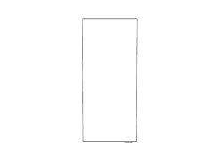 GoodHome Armoire de toilette miroir l.40 x H.90 x P.15 cm, Imandra
