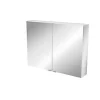 GoodHome Armoire de toilette miroir l.80 x H.60 x P.15 cm, Imandra