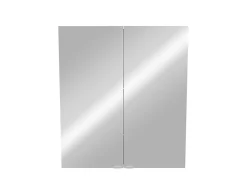 GoodHome Armoire de toilette miroir l.80 x H.90 x P.15 cm, Imandra* Armoire De Toilette|Meuble De Salle De Bains Faible Profondeur