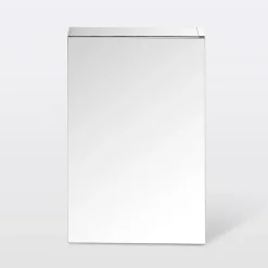 GoodHome Armoire de toilette miroir l.40 x H.60 x P.15 cm, Imandra* Armoire De Toilette|Meuble De Salle De Bains Faible Profondeur