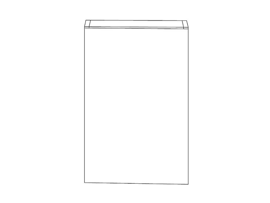GoodHome Armoire de toilette miroir l.40 x H.60 x P.15 cm, Imandra* Armoire De Toilette|Meuble De Salle De Bains Faible Profondeur