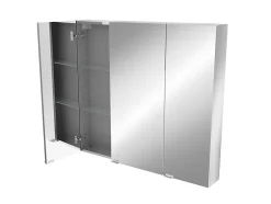 GoodHome Armoire de toilette miroir l.100 x H.90 x P.15 cm, Imandra* Armoire De Toilette