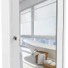 Giantex Armoire de Toilette Murale Meuble Mural Salle de Bain en MDF Pente NC avec 1 Porte et Miroir Etagere de Rangement Blanche