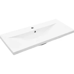 Vidaxl Armoire lavabo de bain avec bassin intégré chêne artisanal* Meuble Wc