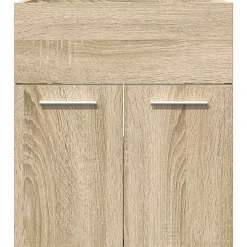 Vidaxl Armoire lavabo de salle de bain chêne sonoma 41x38,5x46 cm* Meuble Wc