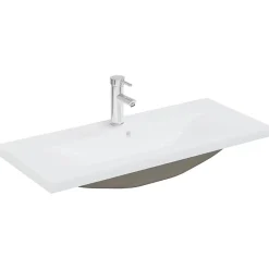 Vidaxl Armoire lavabo de salle de bain et bassin intégré chêne sonoma