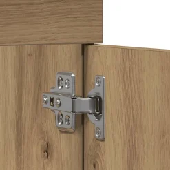 Vidaxl Armoire lavabo de salle de bain chêne artisanal bois ingénierie