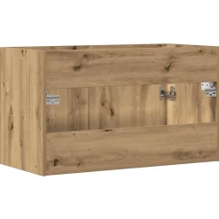 Vidaxl Armoire lavabo de salle de bain chêne artisanal bois ingénierie* Meuble Wc