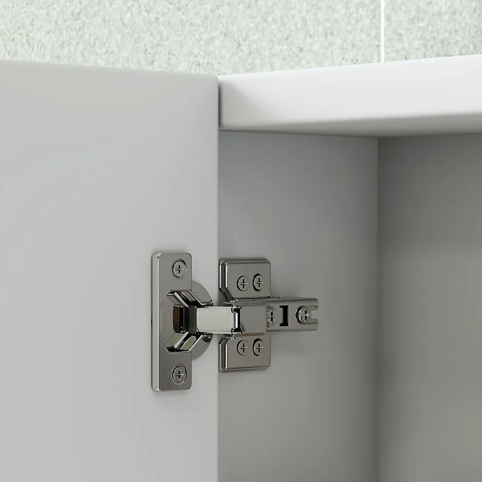 Homcom Armoire miroir murale salle de bain design 3 portes 4 étagères 91 x 11 x 65 cm blanc