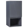 [En.Casa] Armoire murale de salle de bain Overath 60 x 30 x 30 cm gris en.casa* Armoire De Toilette