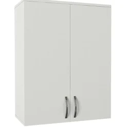 Pier Import Armoire murale de salle de bains blanche 2 portes MARFA