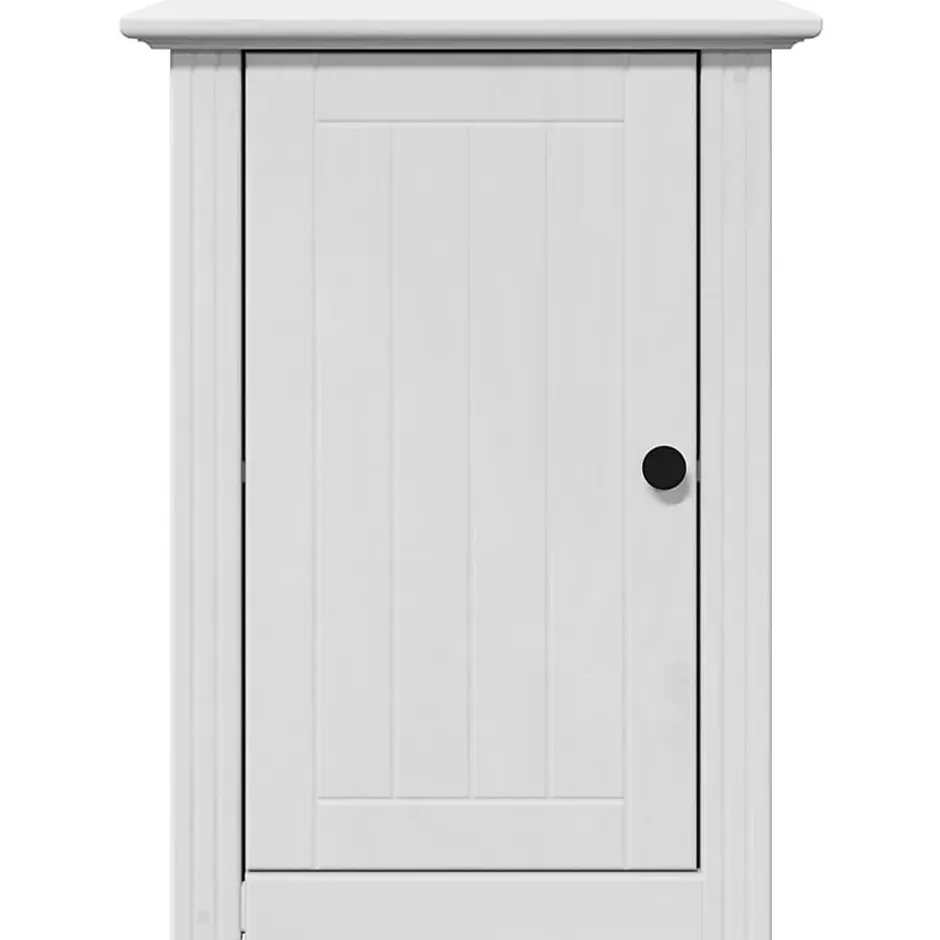 Vidaxl Armoire murale de salle de bain BODO blanc 44x30x60 cm* Meuble Wc