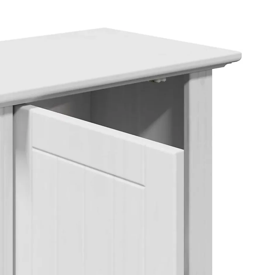 Vidaxl Armoire murale de salle de bain BODO blanc 44x30x60 cm* Meuble Wc