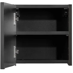 [En.Casa] Armoire murale de salle de bain Newport 30 x 30 x 19 cm noir en.casa* Armoire De Salle De Bains