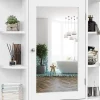 Giantex Armoire Murale pour Salle de Bain 65 x 17 x 63CM Blanc