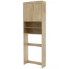 Ml-Design Armoire pour machine à laver 63x24x187 cm armoire haute MDF chêne salle de bain* Ensemble Meuble De Salle De Bains