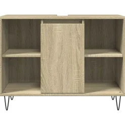 Vidaxl Armoire salle de bain chêne sonoma 80x33x60cm bois d'ingénierie