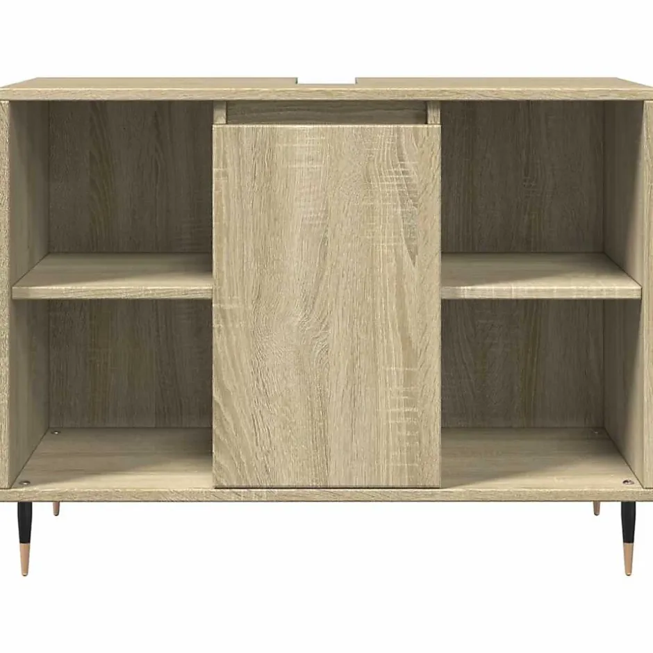 Vidaxl Armoire salle de bain chêne sonoma 80x33x60cm bois d'ingénierie