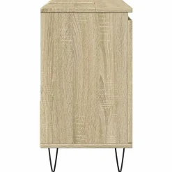Vidaxl Armoire salle de bain chêne sonoma 65x33x60 cm* Meuble Wc
