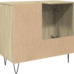 Vidaxl Armoire salle de bain chêne sonoma 65x33x60 cm* Meuble Wc