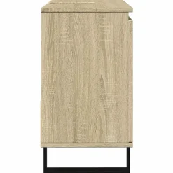 Vidaxl Armoire salle de bain chêne sonoma 65x33x60 cm