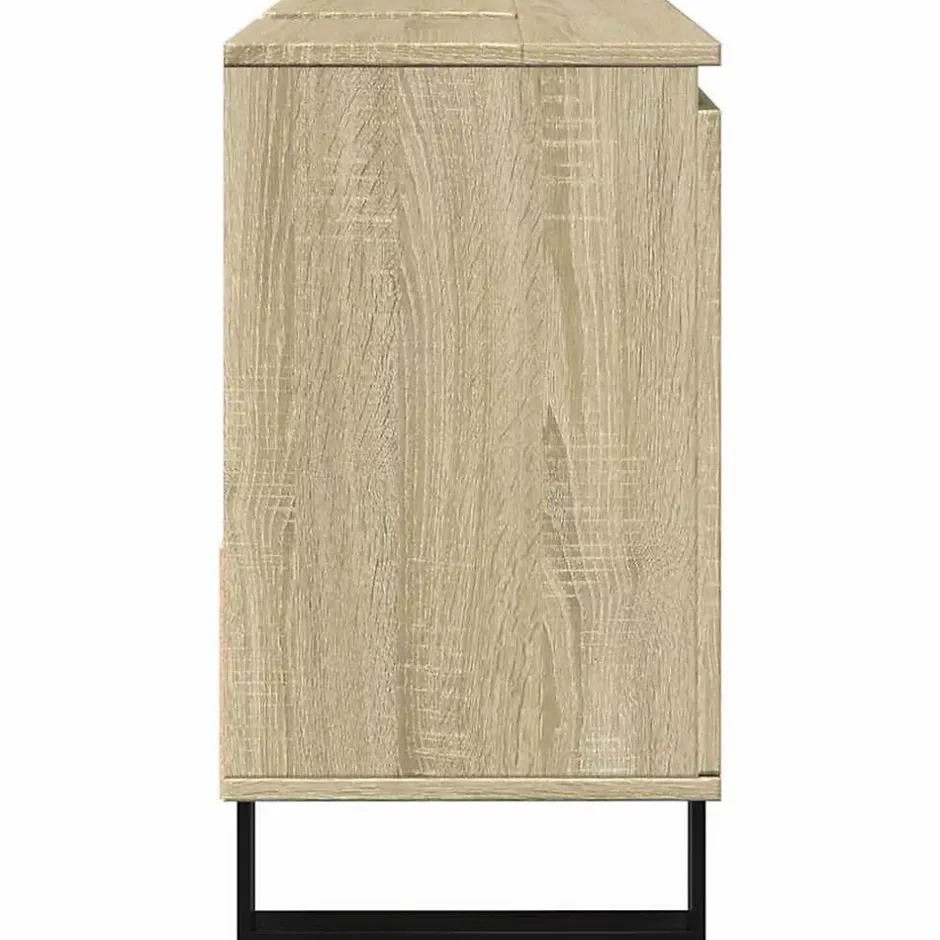 Vidaxl Armoire salle de bain chêne sonoma 65x33x60 cm