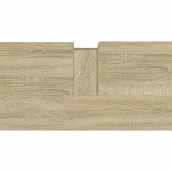 Vidaxl Armoire salle de bain chêne sonoma 65x33x60 cm