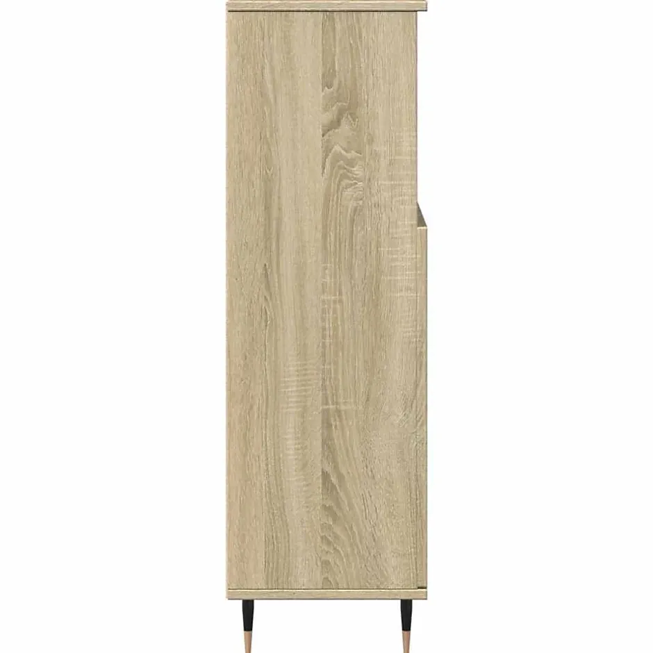 Vidaxl Armoire salle de bain chêne sonoma 30x30x100 cm* Meuble Wc