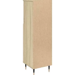 Vidaxl Armoire salle de bain chêne sonoma 30x30x100 cm* Meuble Wc