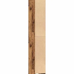 Vidaxl Armoire salle de bain vieux bois 30x30x183,5 cm bois ingénierie